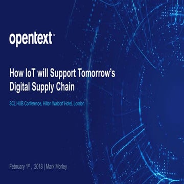 Identity Based Lifecycle Management for a Trusted IoT Supply Chain | PDF