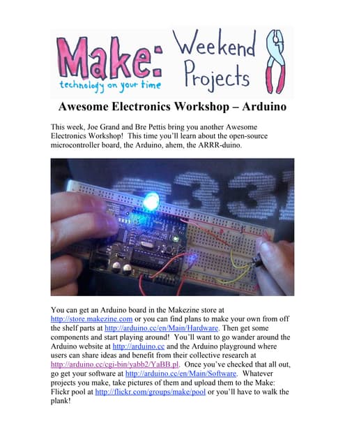 Intro to-the-arduino