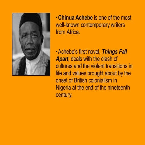 Intro To Things Fall Apart