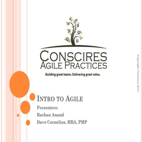 Agile & Scrum Training in Irvine - April 29th
