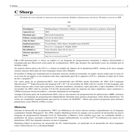 Tipos de datos C# | PDF