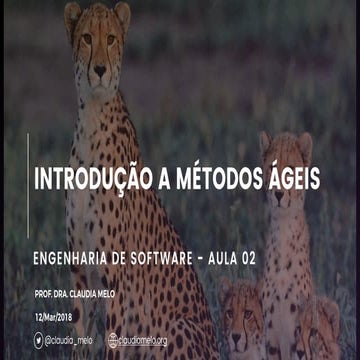 Introdução a Métodos Ágeis