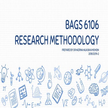 Chapter 1 ARCHITECTURAL RESEARCH METHODOLOGY