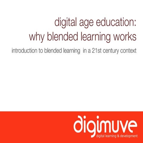 CSE SEMINAR: Introduction to Blended Learning