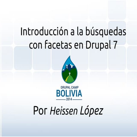 Introducción a la  búsquedas con facetas en Drupal 7