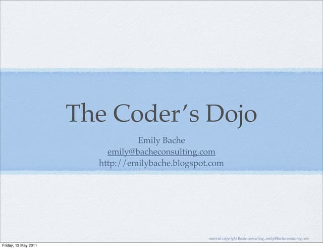 Teaching and Learning TDD in the Coding Dojo