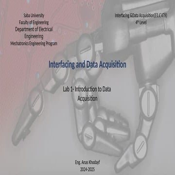 Introdauction to Facades and acquisition of data Mechatronx 1.pptx