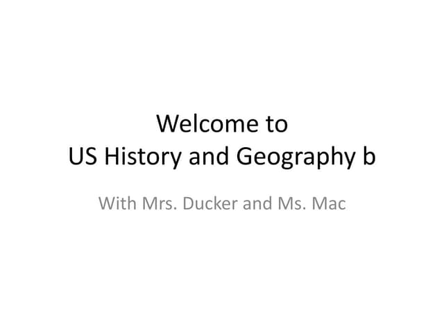 Intro to USHG-b
