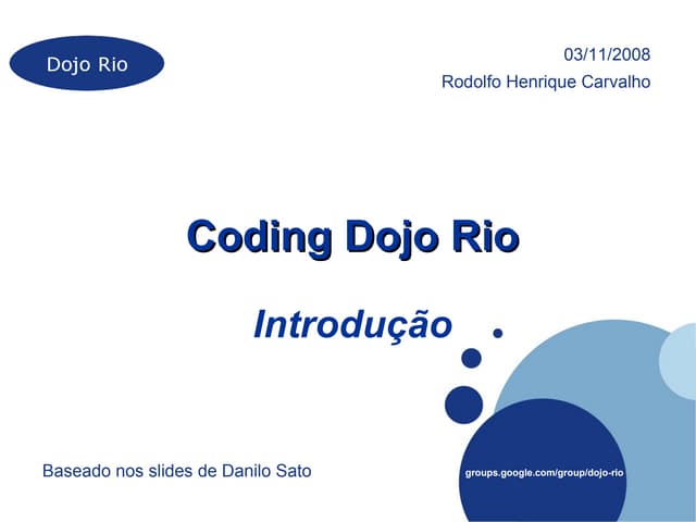 Intro Dojo Rio