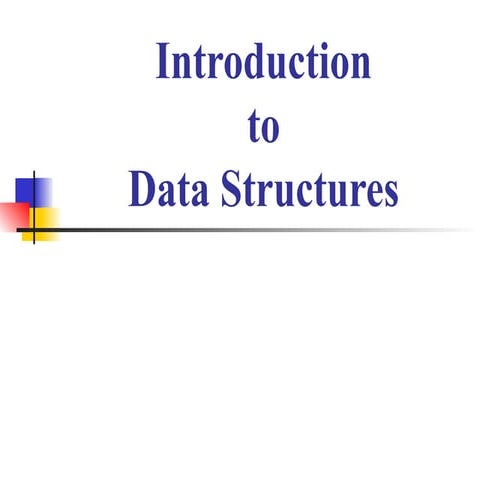 Data and File Structure Lecture Notes | PDF
