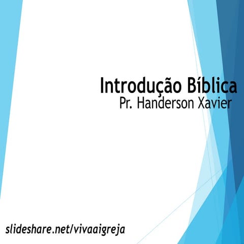 Introdução Bíblica - atualizado