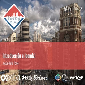  Bienvenida + Introducción a Joomla! 