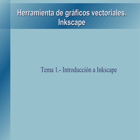 Conociendo inkscape | PPTX