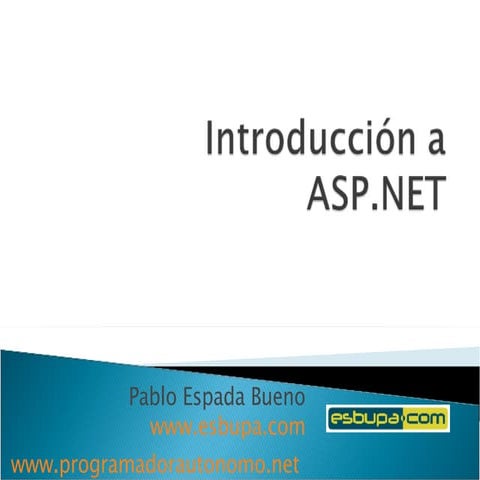 Introducción a ASP.NET