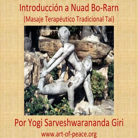 Introducción al Masaje Terapéutico Tai por Yogi Sarveshwarananda