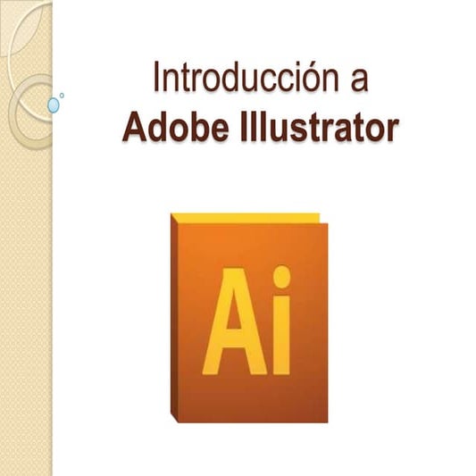 Introducción a adobe illustrator