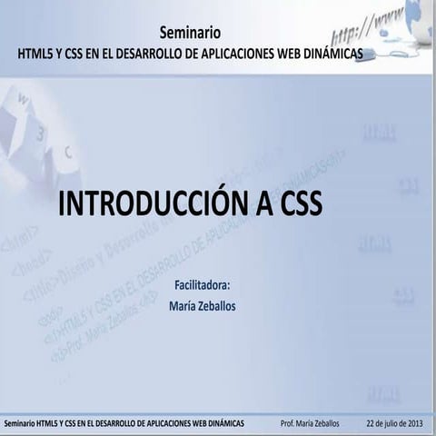 Introducción a css