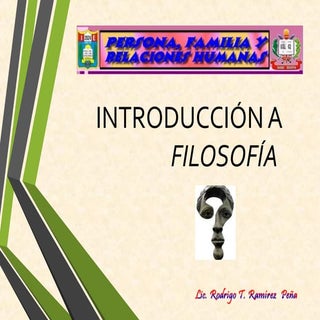 Introducción a Filosofía  2017