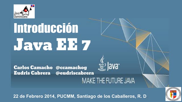 Introducción a java EE 7