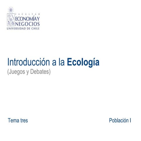 Introducción a la ecología sexta clase