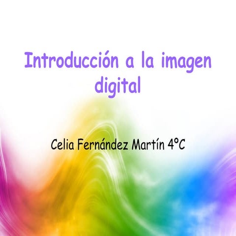 Introducción a la imagen digital
