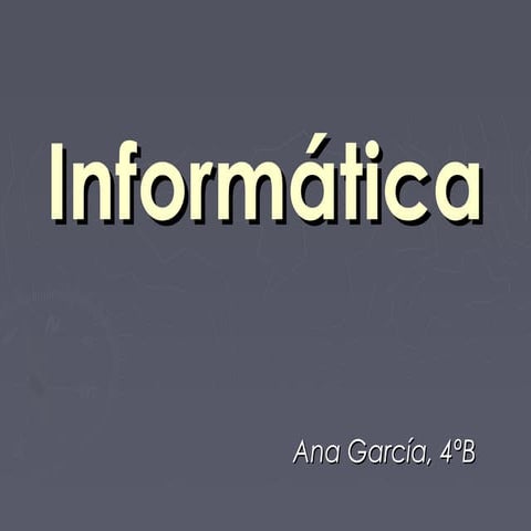 ¿Qué es la informática? | PPT