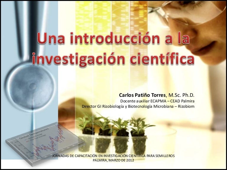 Introducción a la investigación científica