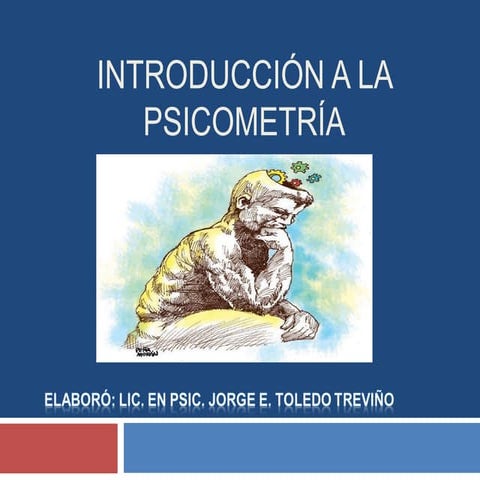Introducción a la psicometría