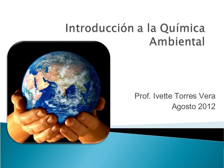 Introducción a la química ambiental