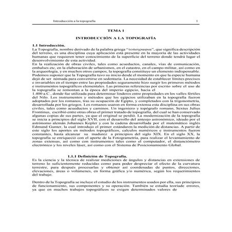 Introducción a la Topografia will todo d