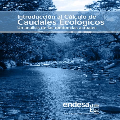Introducción al cálculo de caudales ecológicos