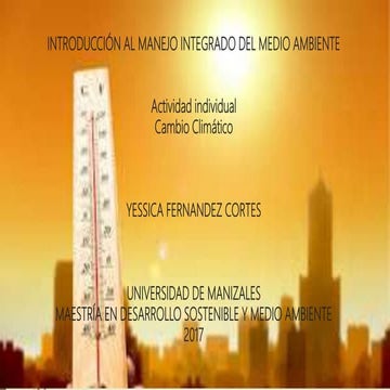 Introducción al manejo integrado del medio ambiente