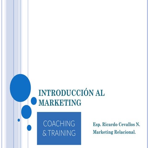 Introducción al marketing
