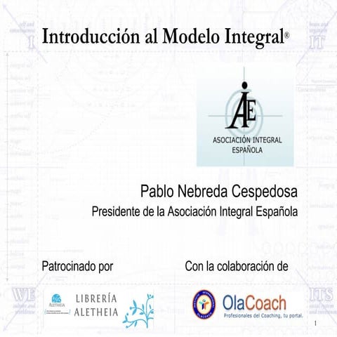 Introducción al Modelo Integral | PPT