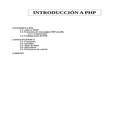 Conceptos basicos php | PPTX