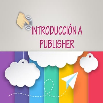 INTRODUCCIÓN A PUBLISHER