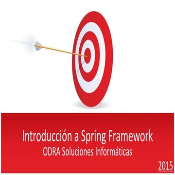 Introducción a Spring framework | PDF