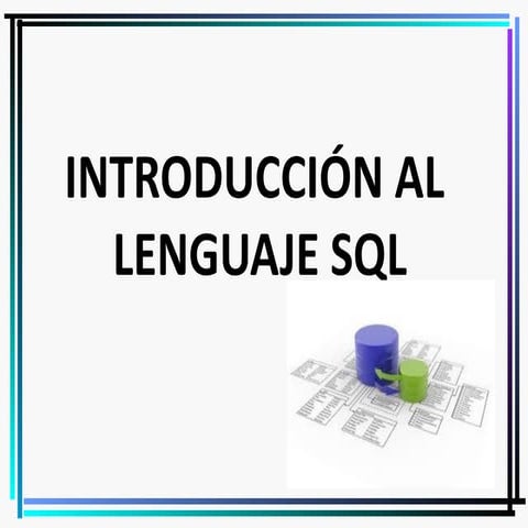 Introducción a  sql