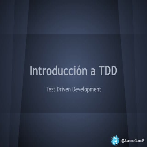 Introducción a TDD