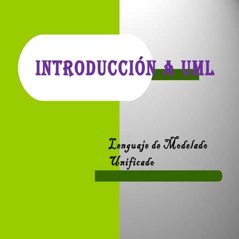 Objeto de Aprendizaje : Introducción a UML