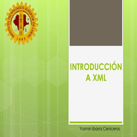 Introducción a xml