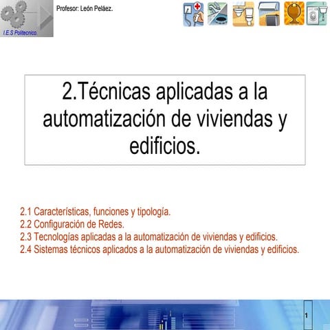Introducción domotica tema 2