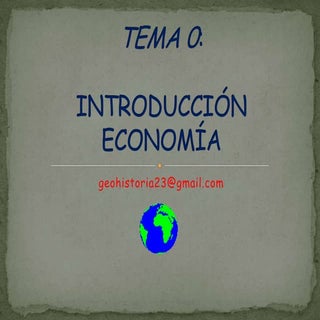 Introducción economía (gh23) 2012/2013