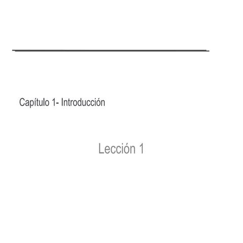 Introduccion a la Ingeniería de Software