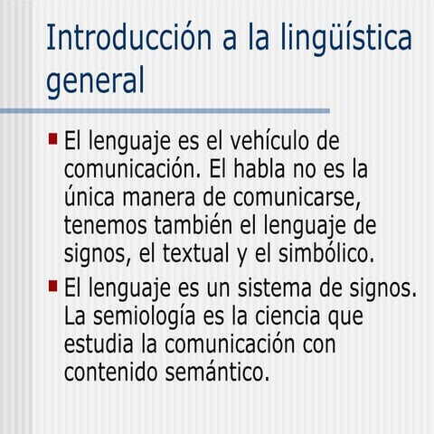 Introduccion A La Ling Apun | PPT