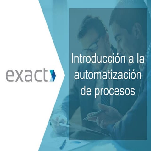 Introducción a la automatización de procesos