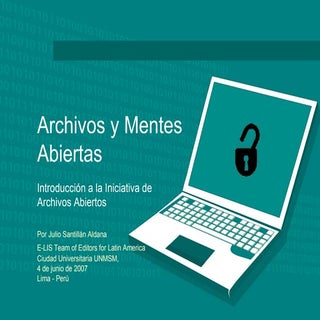 Introduccion Open Access