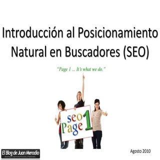 Introduccion al Posicionamiento Nat...