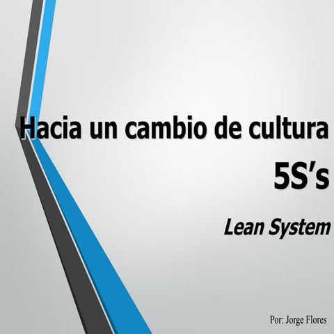 Introduccion a 5 s's | PDF