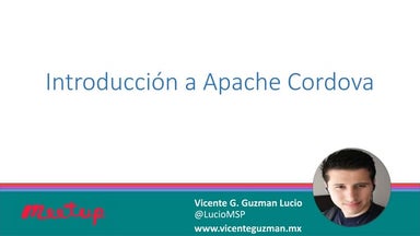 Introduccion a Apache Cordova